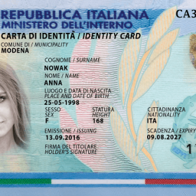 Buy Italian Identity cards