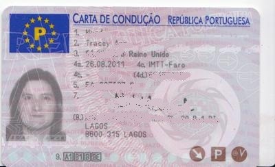 Portuguese Driver’s License