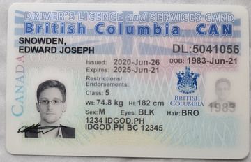 Canada ID card