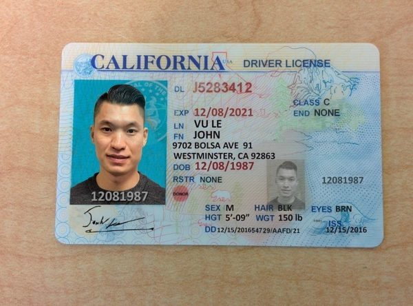 USA ID card