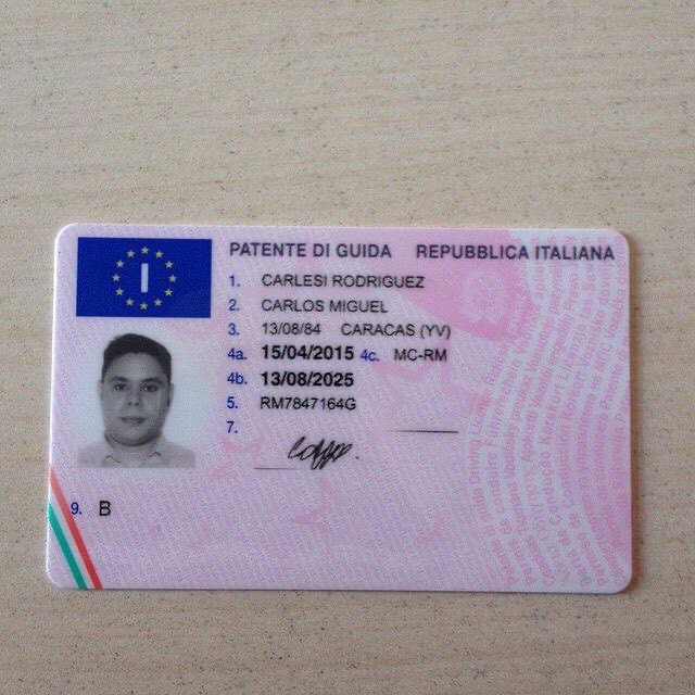 buy Italy driver's licence