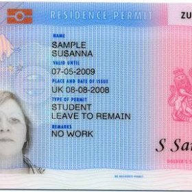 Buy fake UK permanent resident card